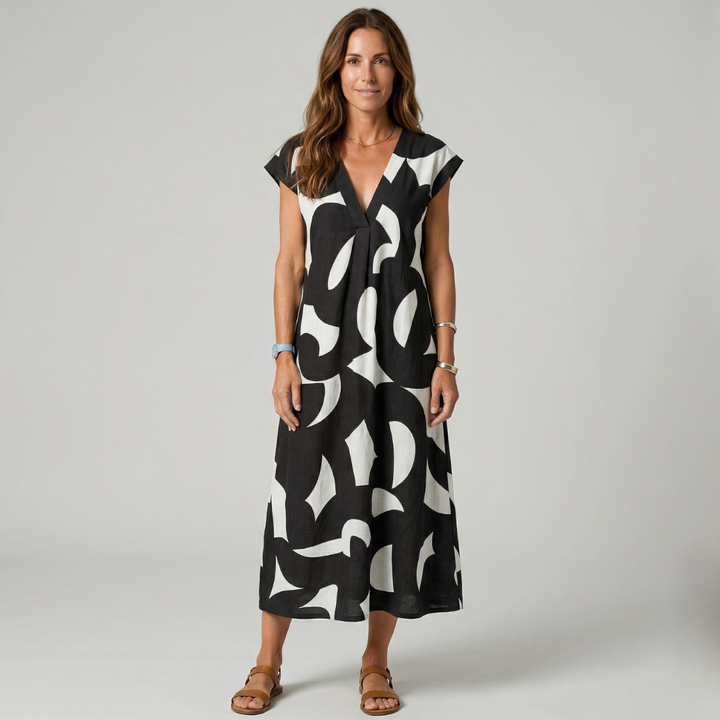 Thetis - Elegant Dress with Delicate Accents