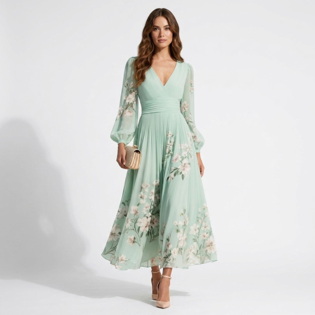 Mel - Graceful, Lightweight Midi Dress