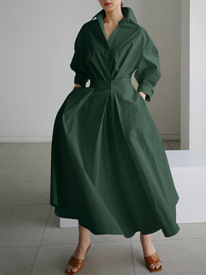 ÉLÉONORE | Timeless Long Elegant Dress for a Refined Look