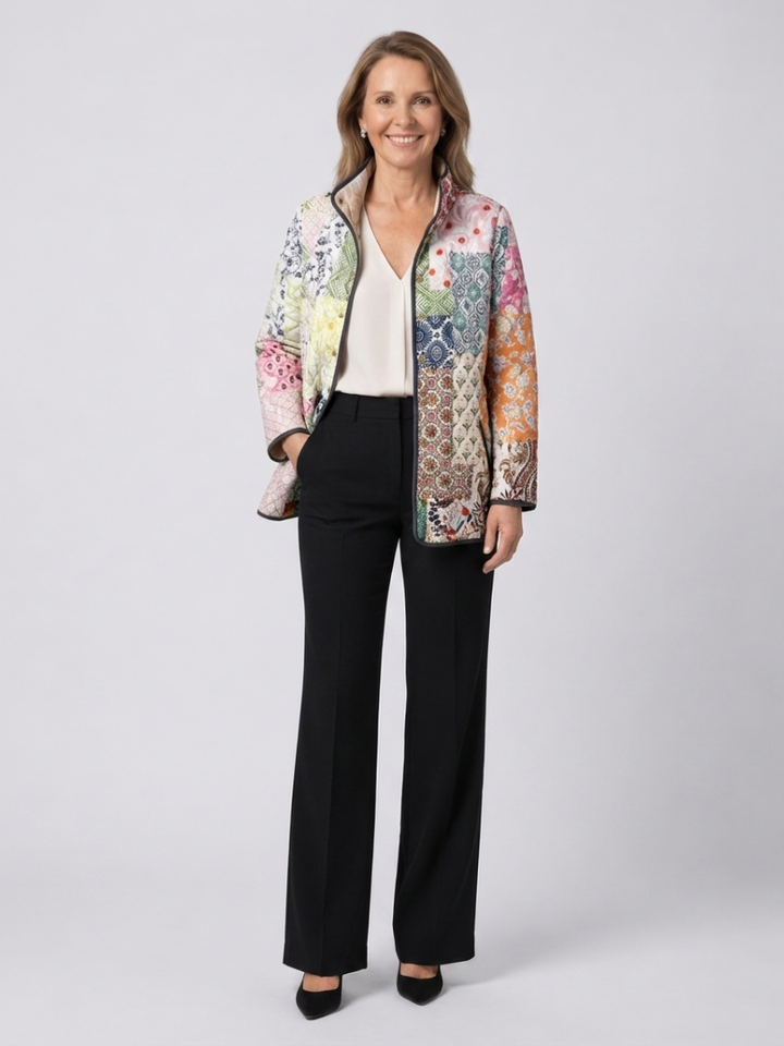 Bohemian Quilted Coat Florence