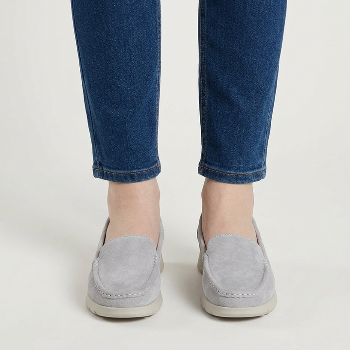 Seven-Color Platform Moccasins