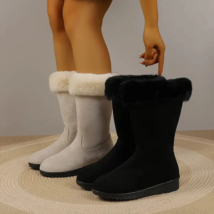 Dimitra – Warm Long Women's Boots for Everyday Comfort