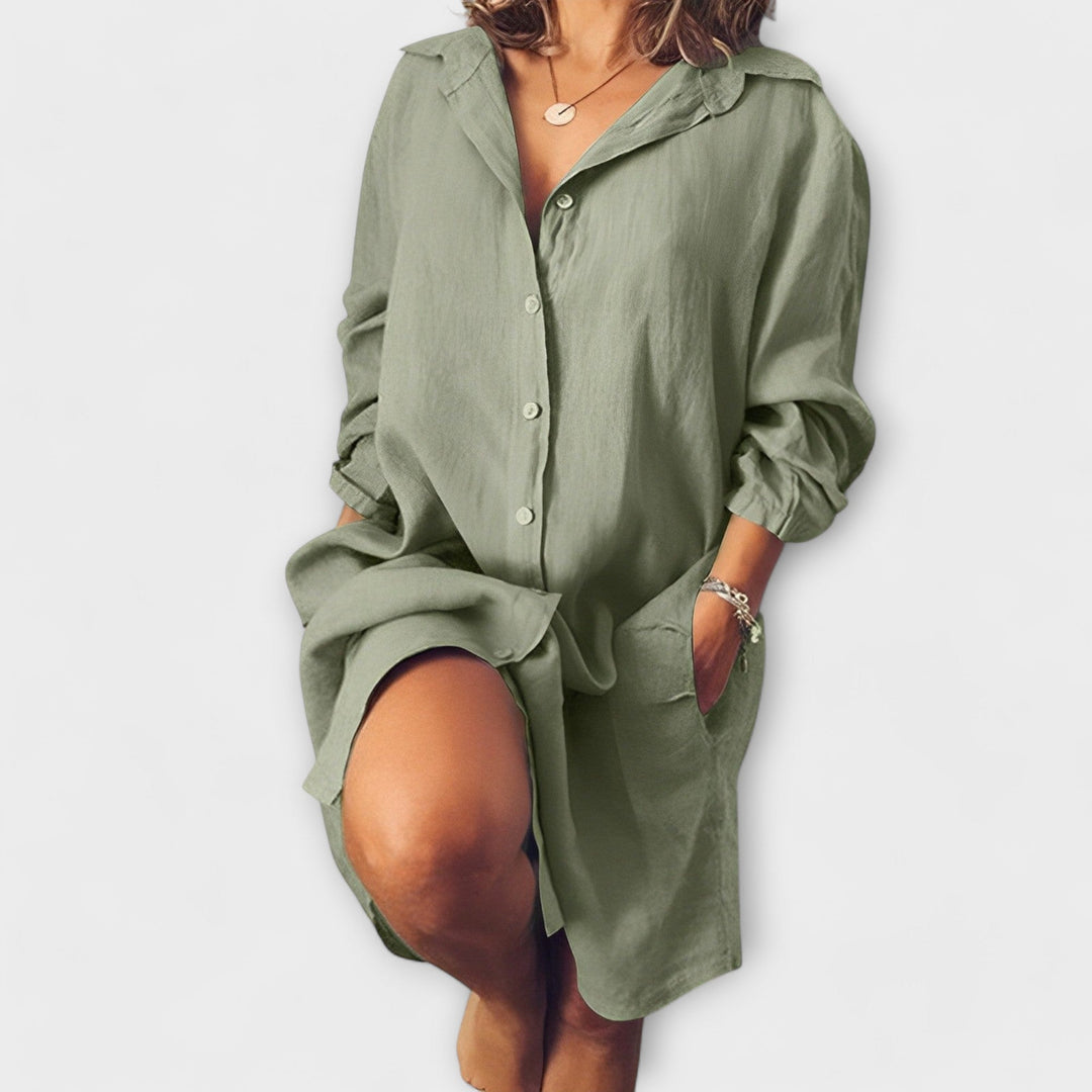 Clara - Linen Everyday Shirt