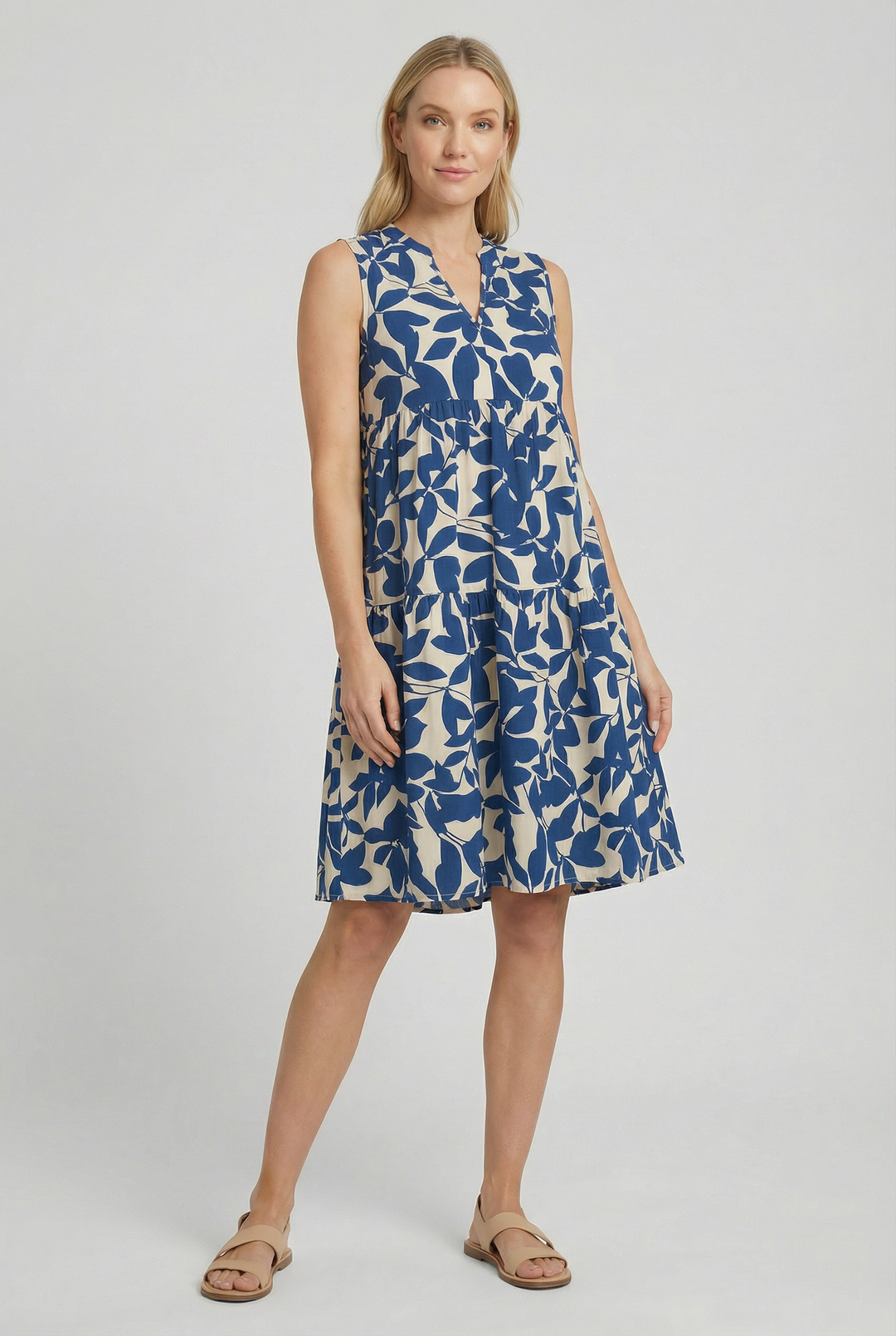 Evelína | Floral Print Summer Mini Dress