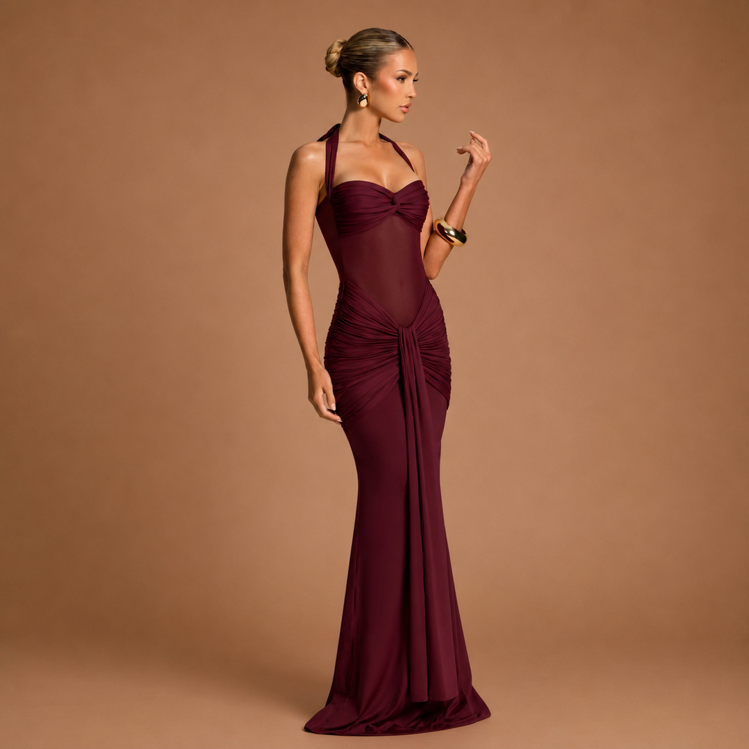 Basilica Dress™ - Enchanting Elegance with Drape Effect