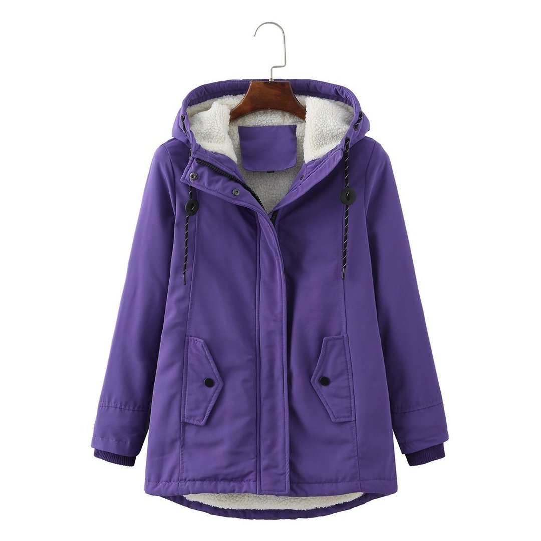 Guadalupe | Cozy Hooded Cold Weather Coat
