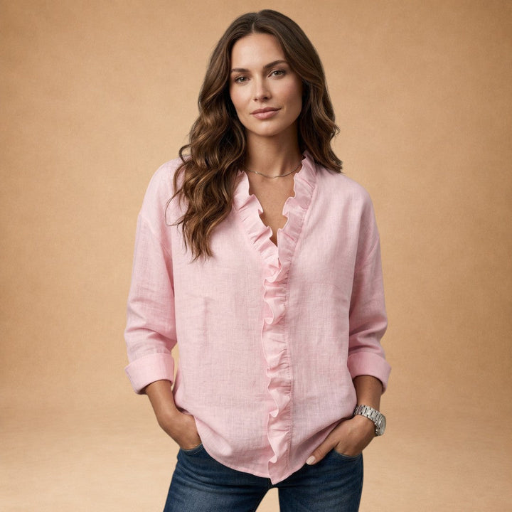 Elaine - Ruffle Blouse