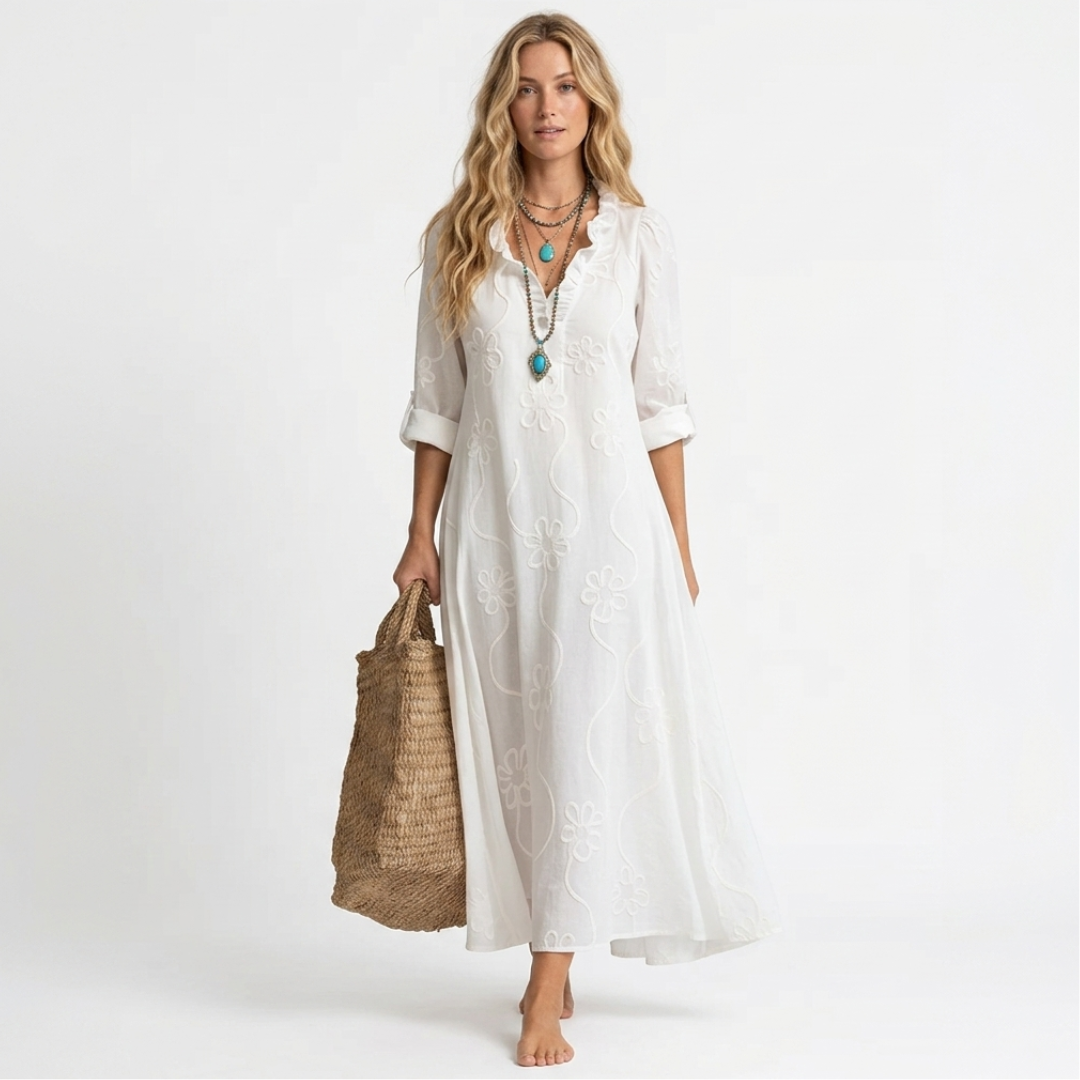 Clio - Floral Long Summer Dress