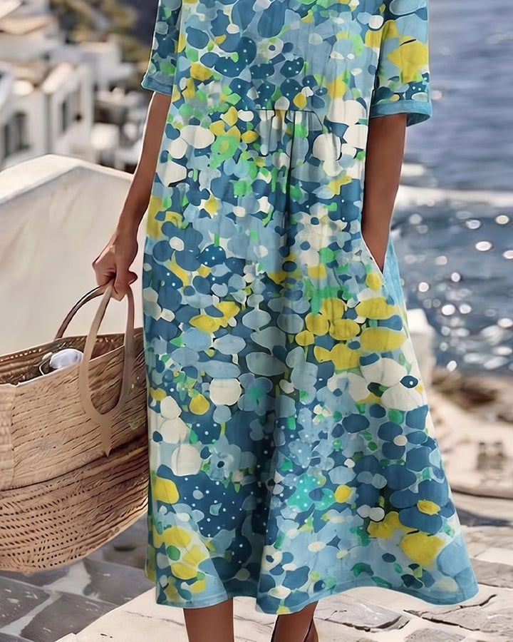 Flora | Floral Midi Dress