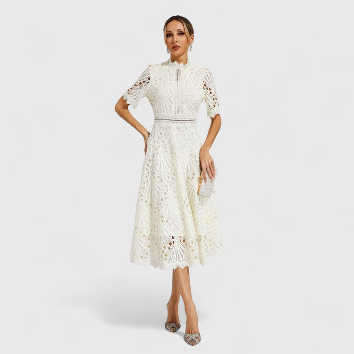 Lydia - Sophisticated Lace Slip Dress for Women