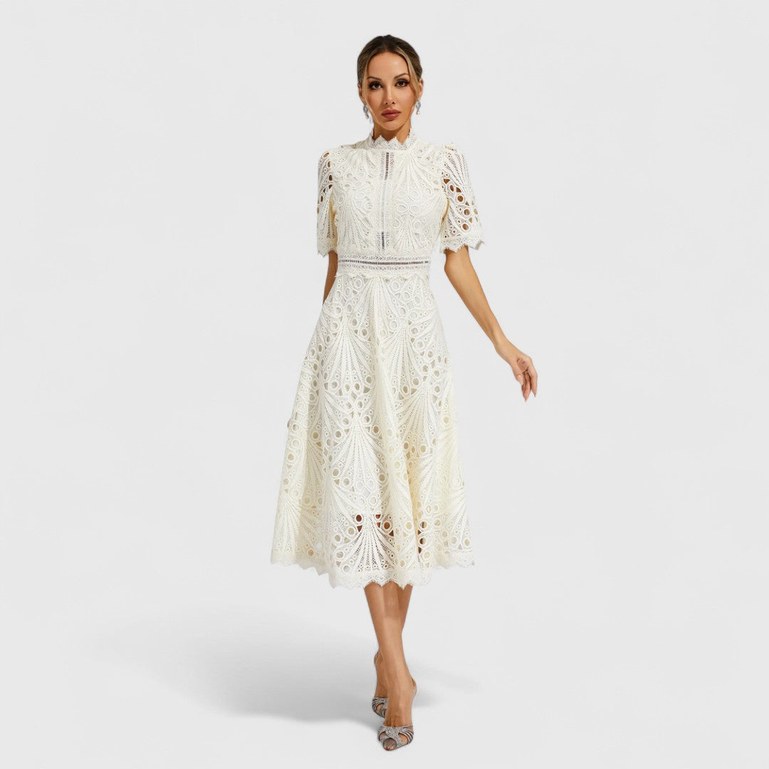 Lydia - Sophisticated Lace Slip Dress for Women