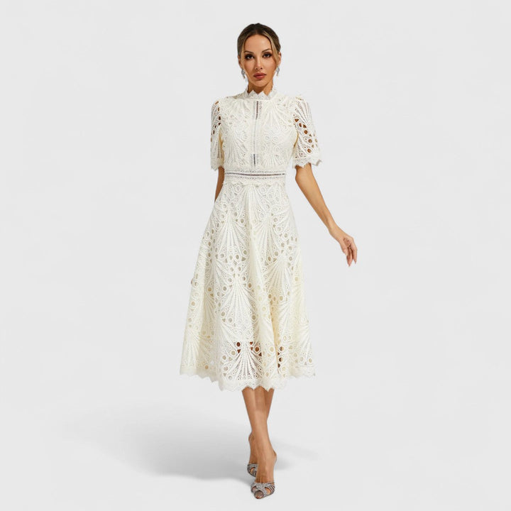 Lydia - Sophisticated Lace Slip Dress for Women