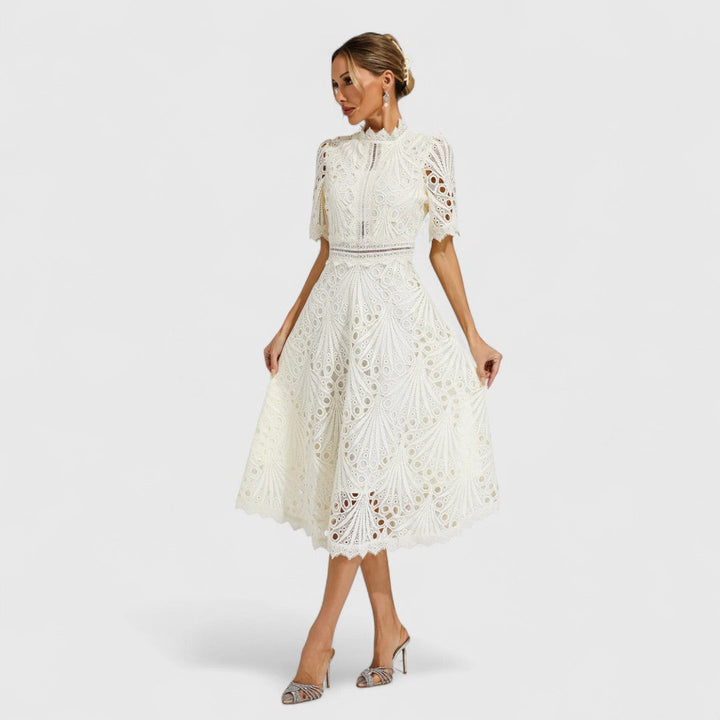 Lydia - Sophisticated Lace Slip Dress for Women