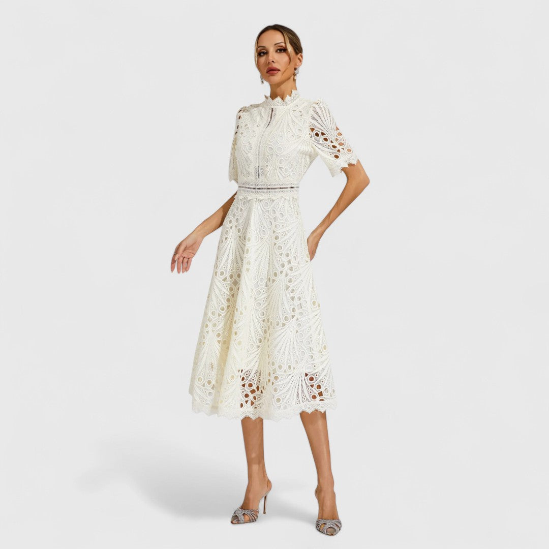 Lydia - Sophisticated Lace Slip Dress for Women