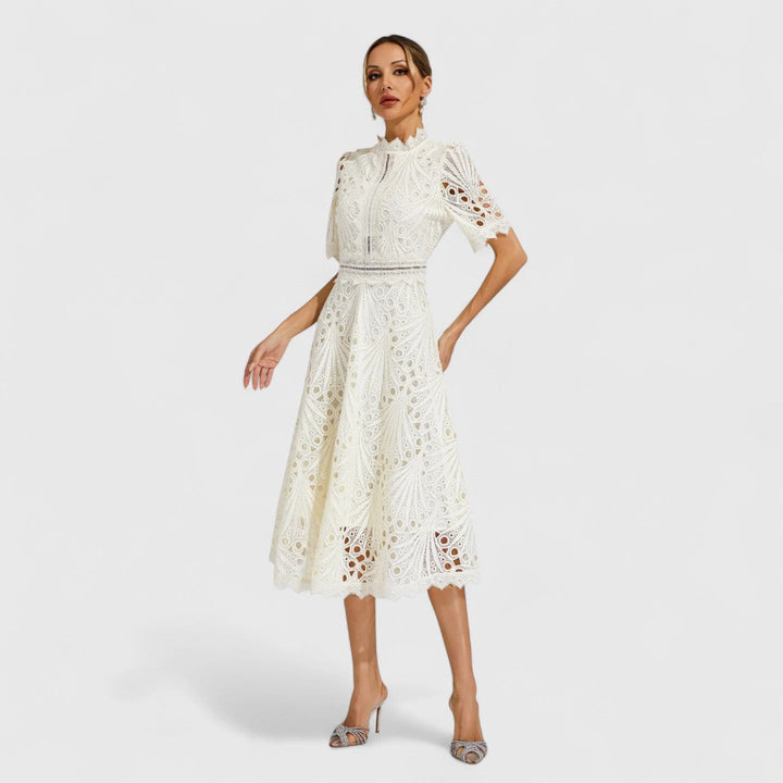 Lydia - Sophisticated Lace Slip Dress for Women