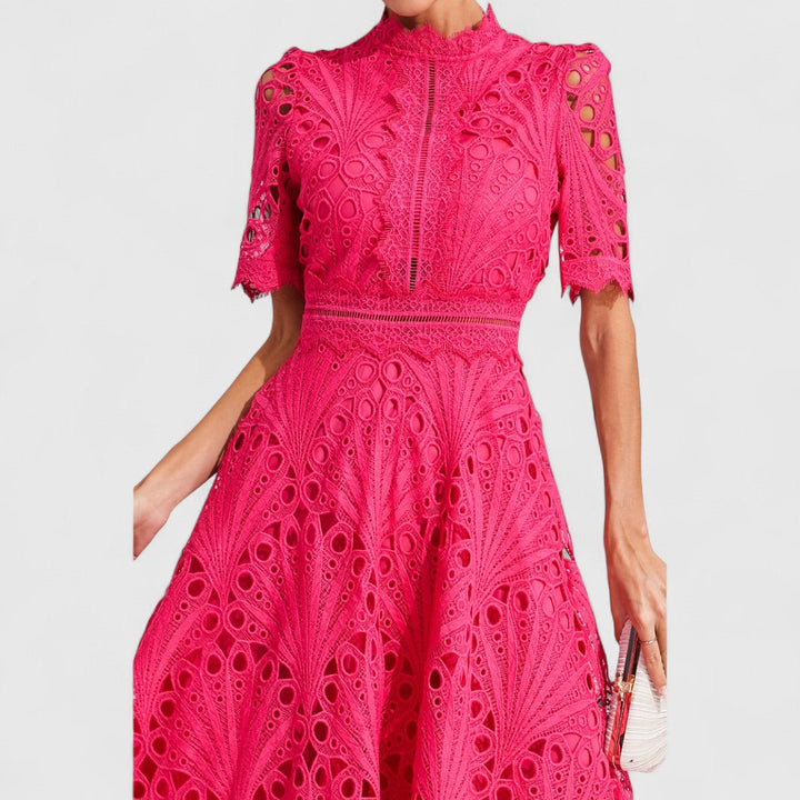 Lydia - Sophisticated Lace Slip Dress for Women