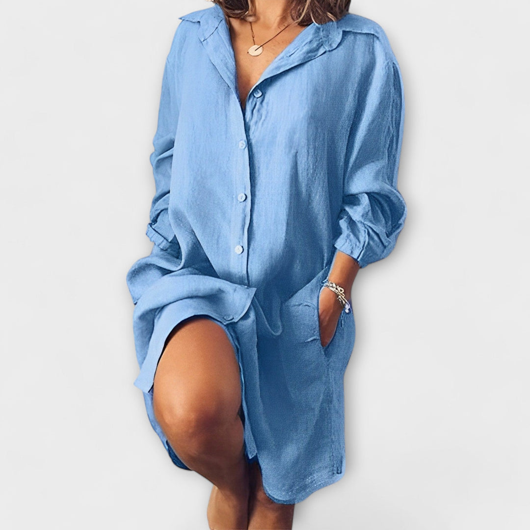 Clara - Linen Everyday Shirt