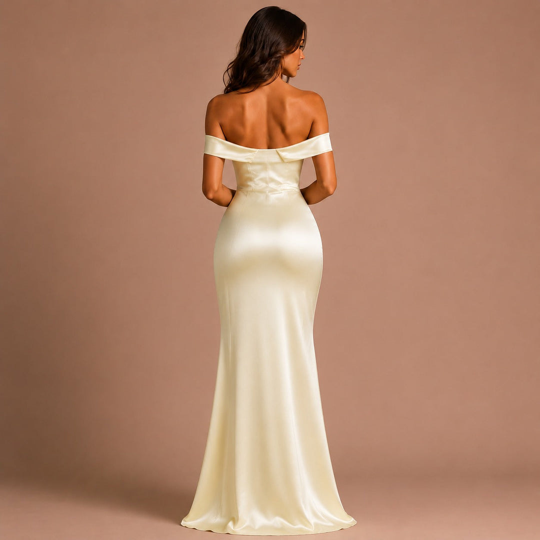Bárbara - Long Satin Dress
