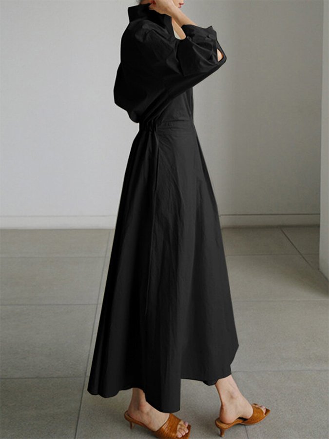 ÉLÉONORE | Timeless Long Elegant Dress for a Refined Look