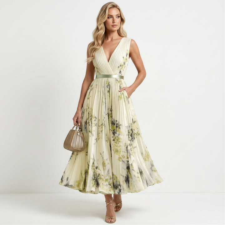 Iris - Floral Pattern Dress