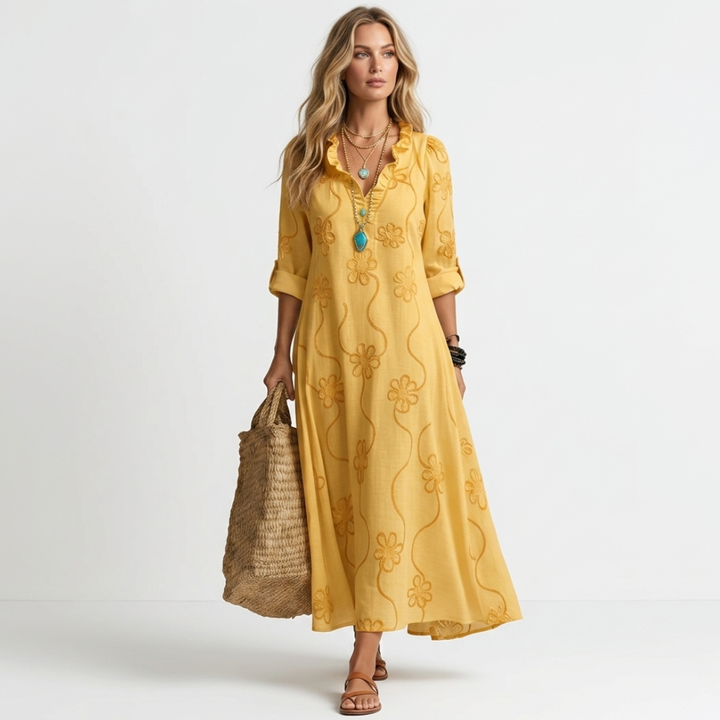 Clio - Floral Long Summer Dress