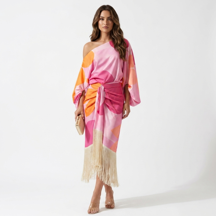 Calíope - Luxurious dress with a dazzling appearance