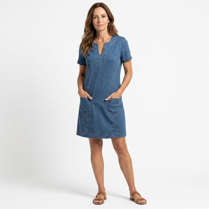 Dione - Pocketed Dress