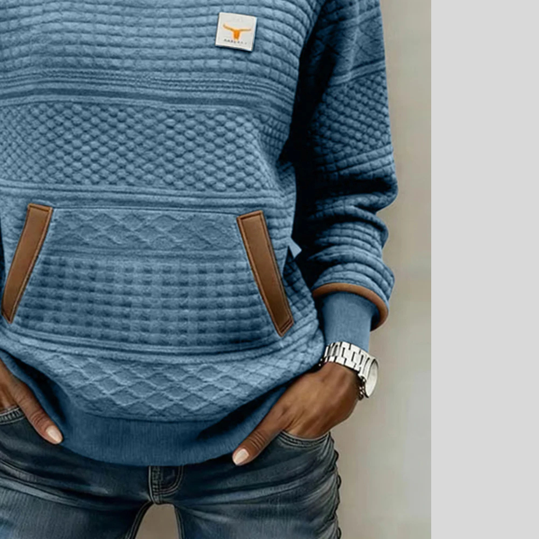 Roelie | Cozy Colorblock Blouse
