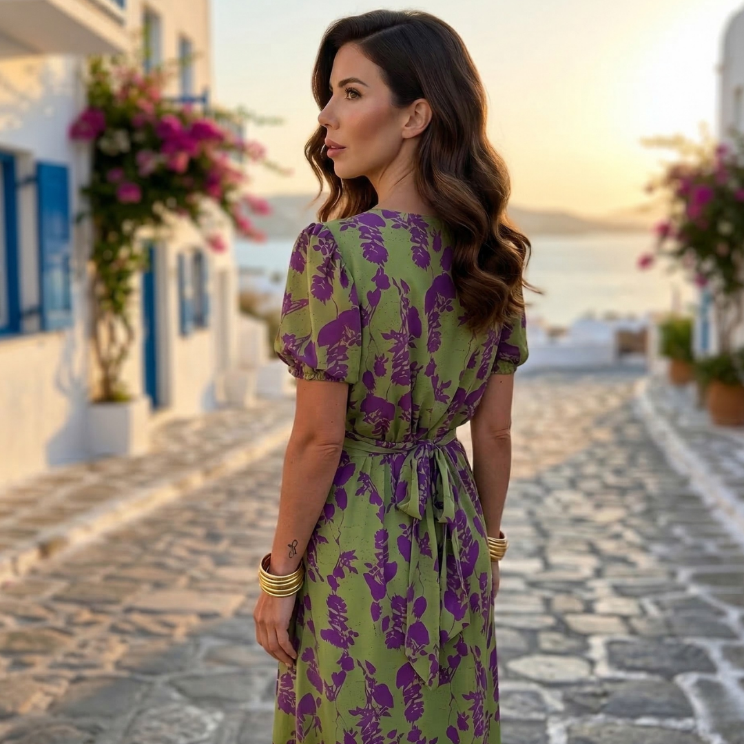 Floral Elegance Dress - Lara