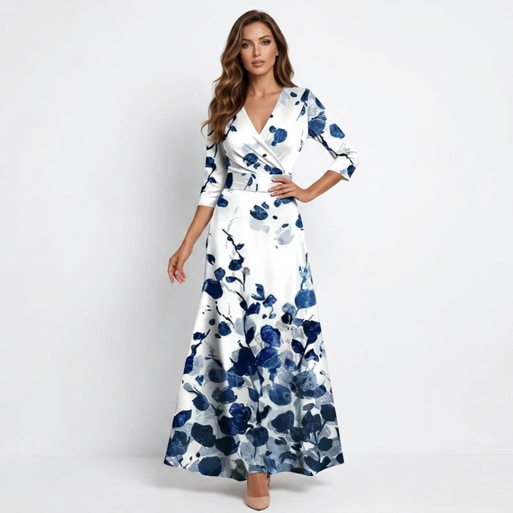 Chloe - Graceful Floral Maxi Dress