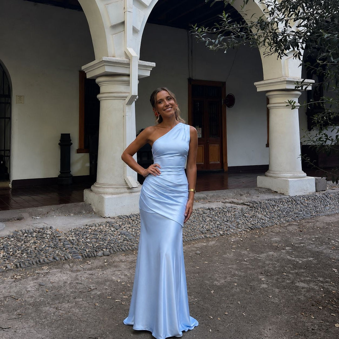 Elara – Stylish One-Shoulder Dress