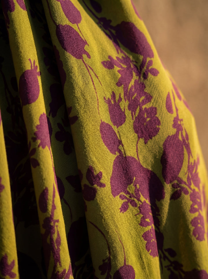 Portimão - Maxi Dress with Floral Design