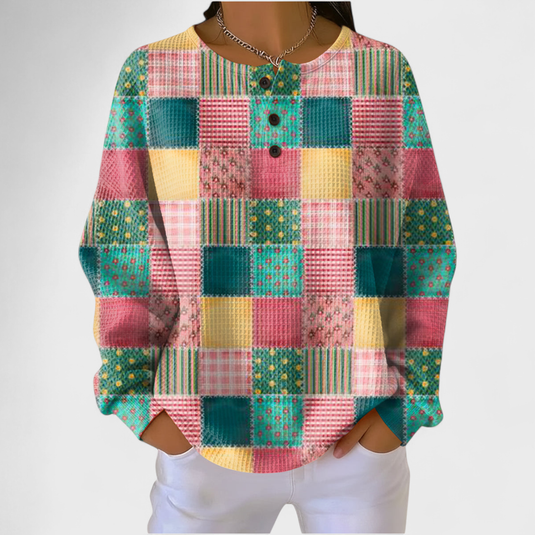 Colorful Women's Printed Hoodie