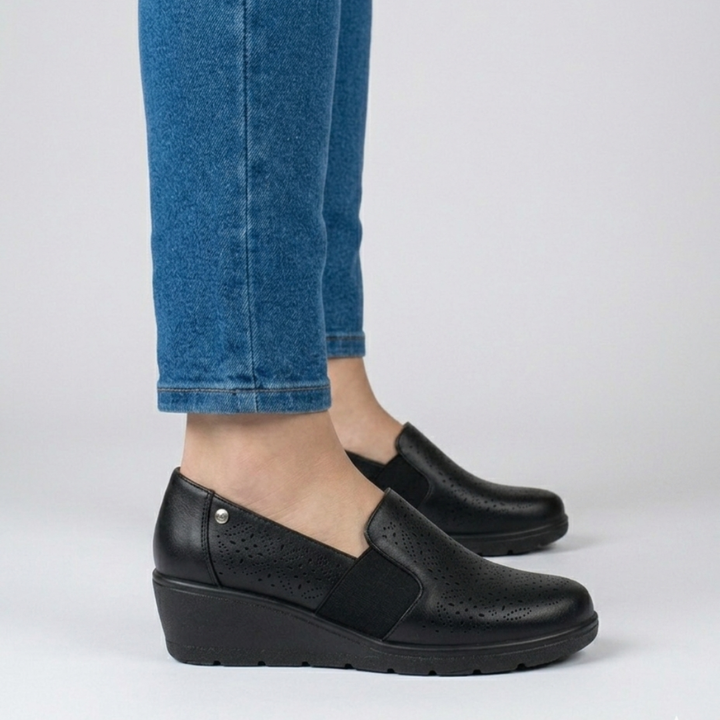 Alexandra | Stylish Heeled Moccasins