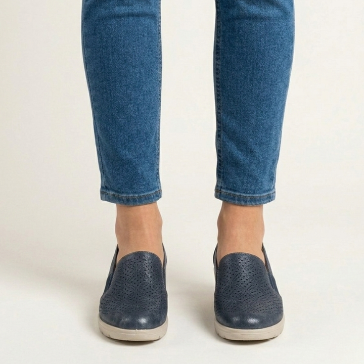 Alexandra | Stylish Heeled Moccasins