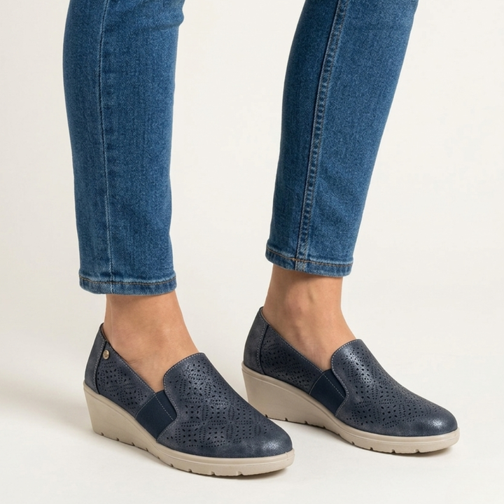 Alexandra | Stylish Heeled Moccasins