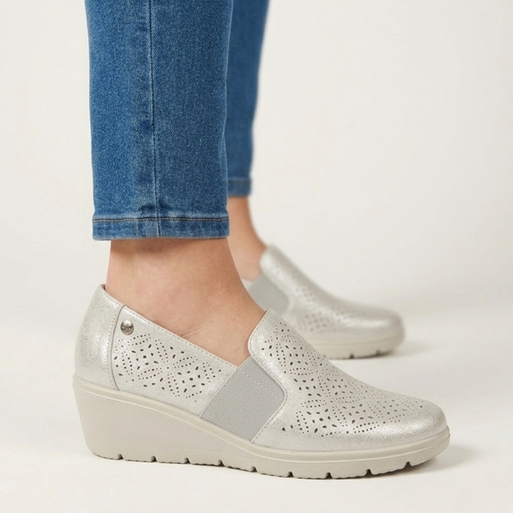 Alexandra | Stylish Heeled Moccasins