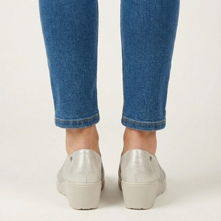 Alexandra | Stylish Heeled Moccasins