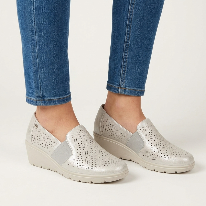 Alexandra | Stylish Heeled Moccasins