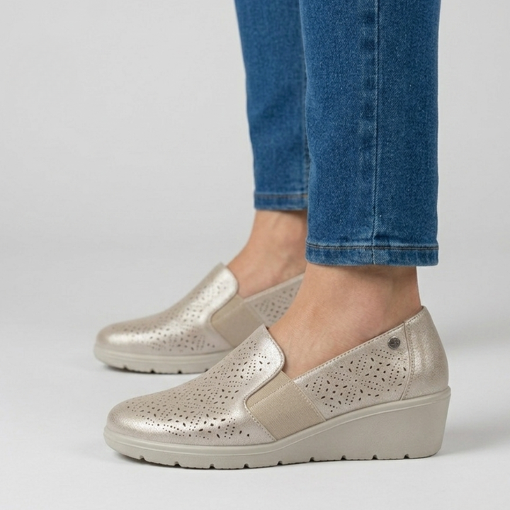Alexandra | Stylish Heeled Moccasins