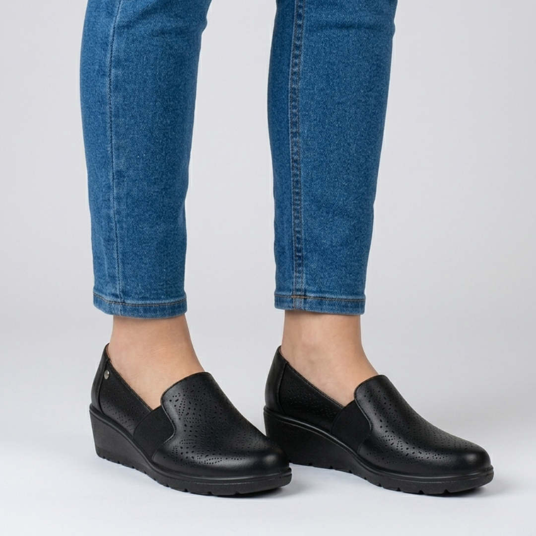 Alexandra | Stylish Heeled Moccasins