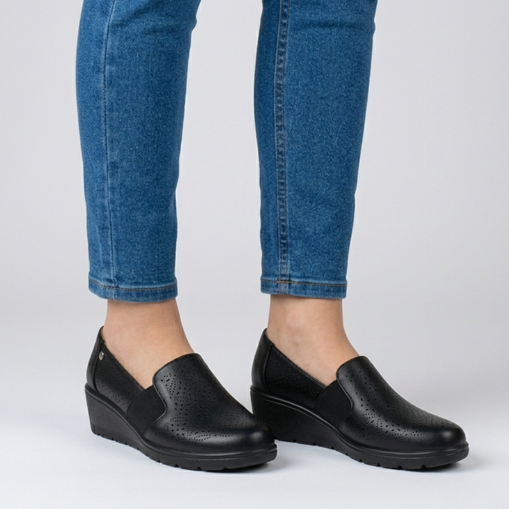 Alexandra | Stylish Heeled Moccasins