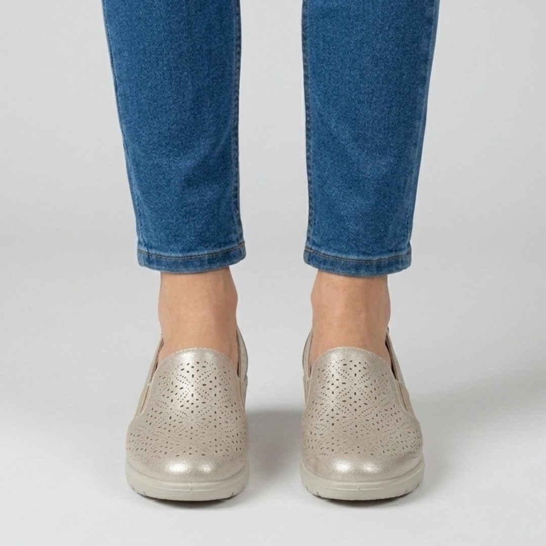 Alexandra | Stylish Heeled Moccasins