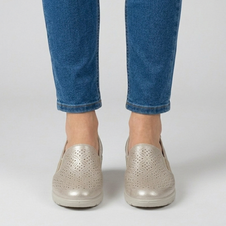Alexandra | Stylish Heeled Moccasins