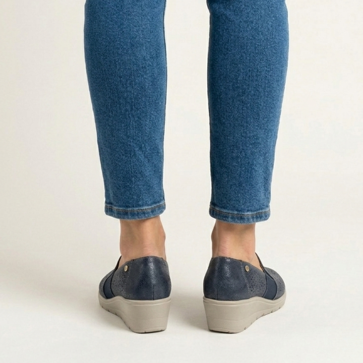 Alexandra | Stylish Heeled Moccasins