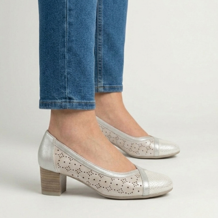 Aminda | Stylish Heeled Moccasins