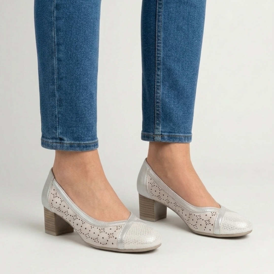 Aminda | Stylish Heeled Moccasins
