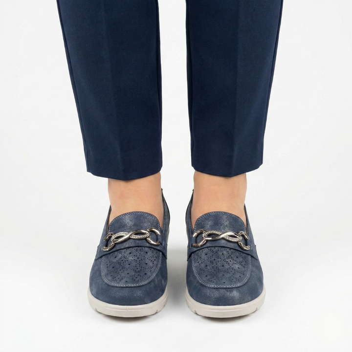 Classic Perforated Moccasins
