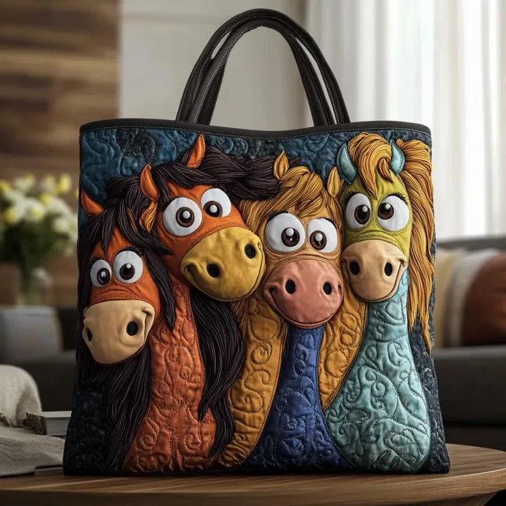 Handmade Bag with Fun Pony Theme