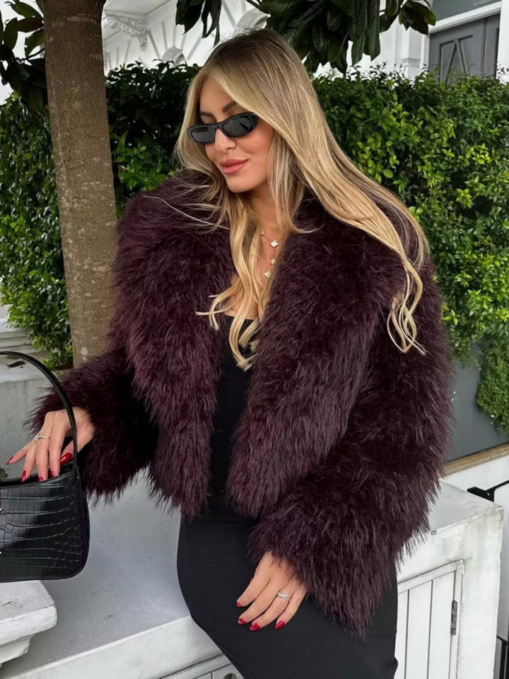 Women's Faux Fur Short Coat